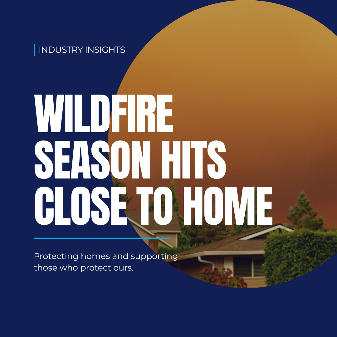 Cover image for the article “Wildfire Season Hits Close to Home”